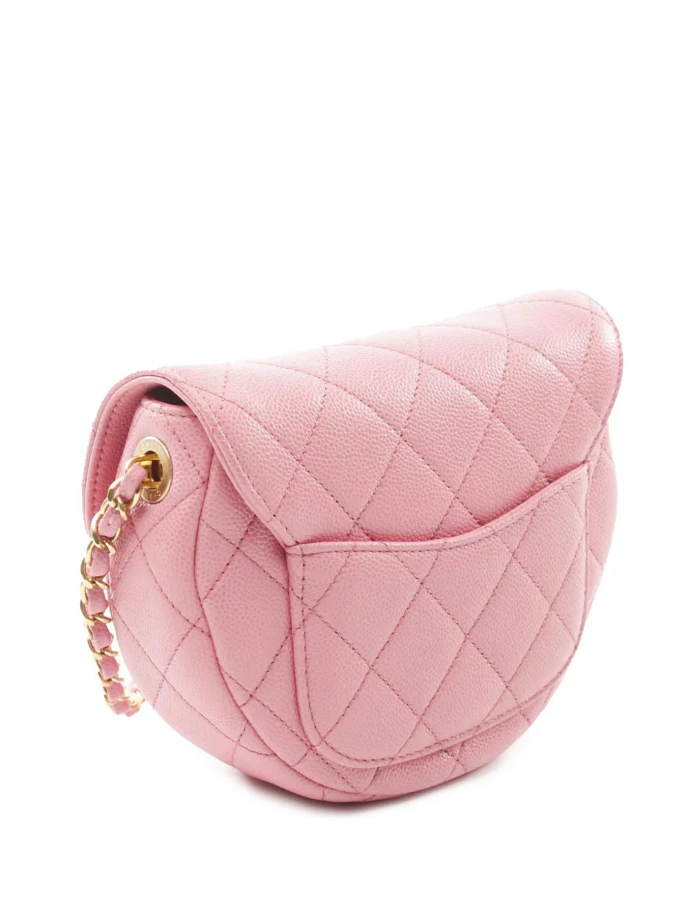 Pre-OwnedCHANEL Pre-Owned2021-2025 Mini Quilted Caviar CC Messenger Flap crossbody bag