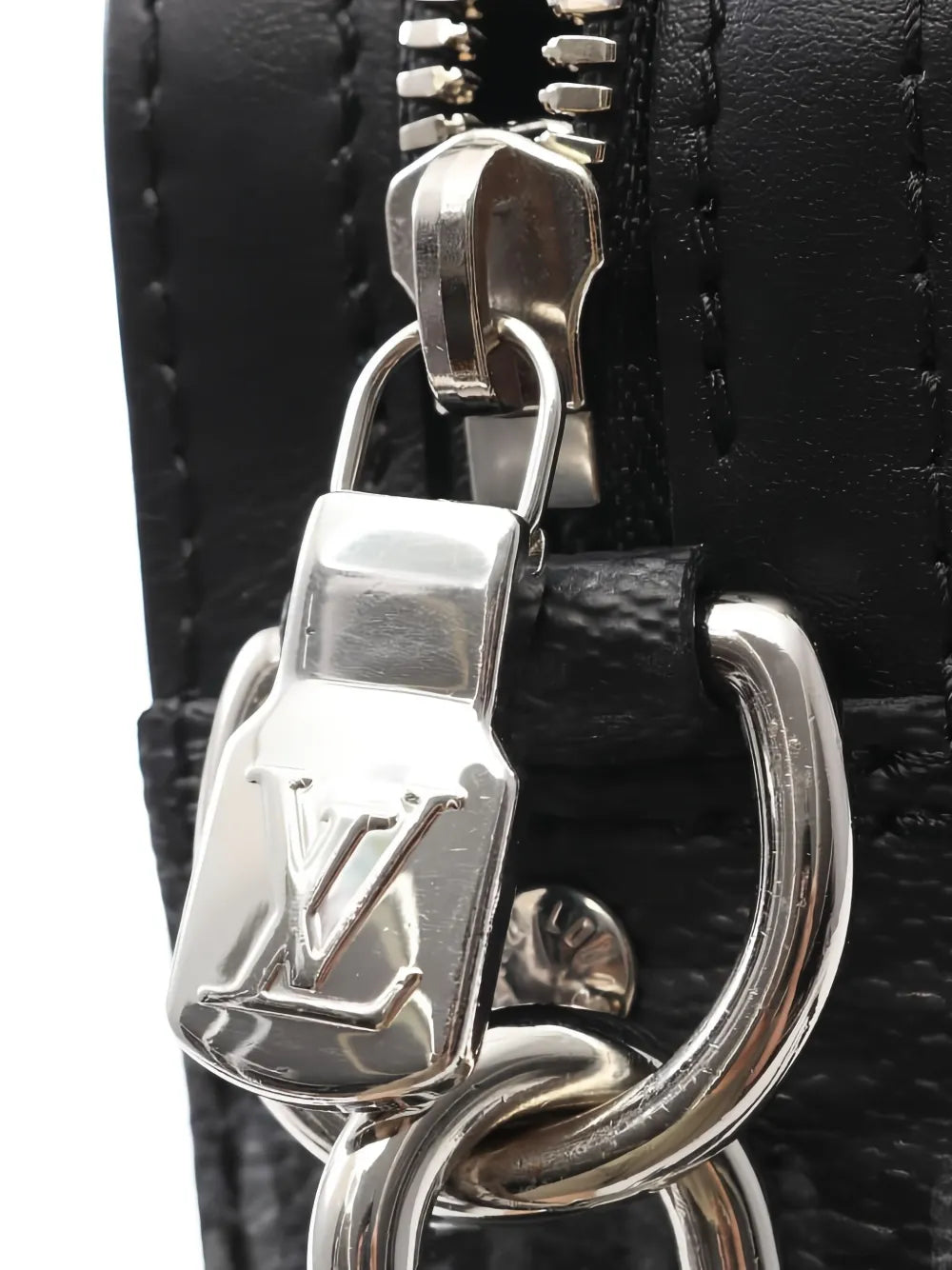 Pre-OwnedLouis Vuitton Pre-Owned2010s Trio Messenger  Damier Graphite canvas shoulder bag