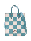 Pre-OwnedLouis Vuitton Pre-Owned2021-2025 Damier Checkerboard Sac Plat XS satchel