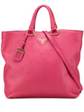 Pre-OwnedPrada Pre-Owned2013-2025 Vitello Daino Open Convertible Tote satchel