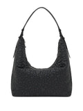 TOUSembossed zipped shoulder bag