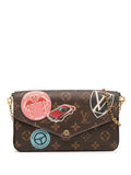 Pre-OwnedLouis Vuitton Pre-Owned2016 Monogram World Tour Pochette Felicie crossbody bag