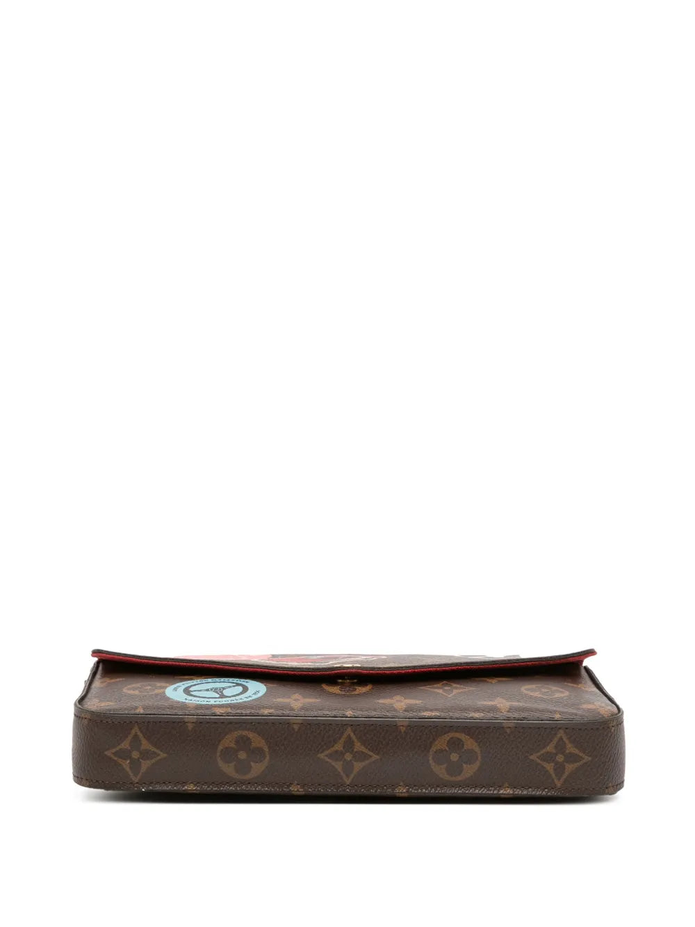 Pre-OwnedLouis Vuitton Pre-Owned2016 Monogram World Tour Pochette Felicie crossbody bag