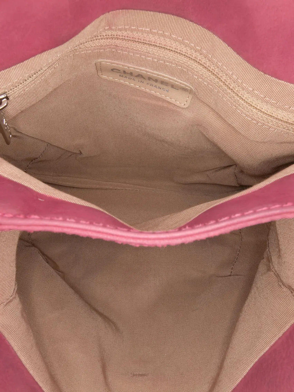 Pre-OwnedCHANEL Pre-Owned2012-2013 Mini Quilted Nubuck Trianon Messenger Flap crossbody bag