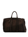 Officine Creativesuede travel bag