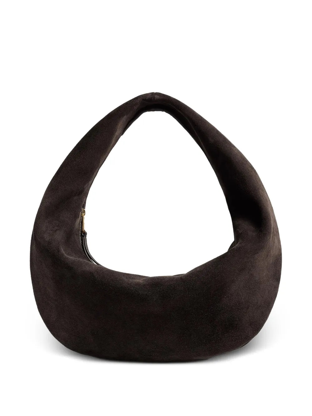 KHAITEmedium Olivia zip calf-suede shoulder bag