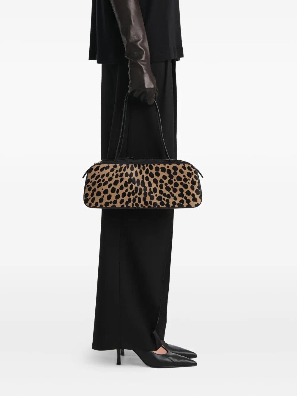 KHAITESimona animal-print zip shoulder bag