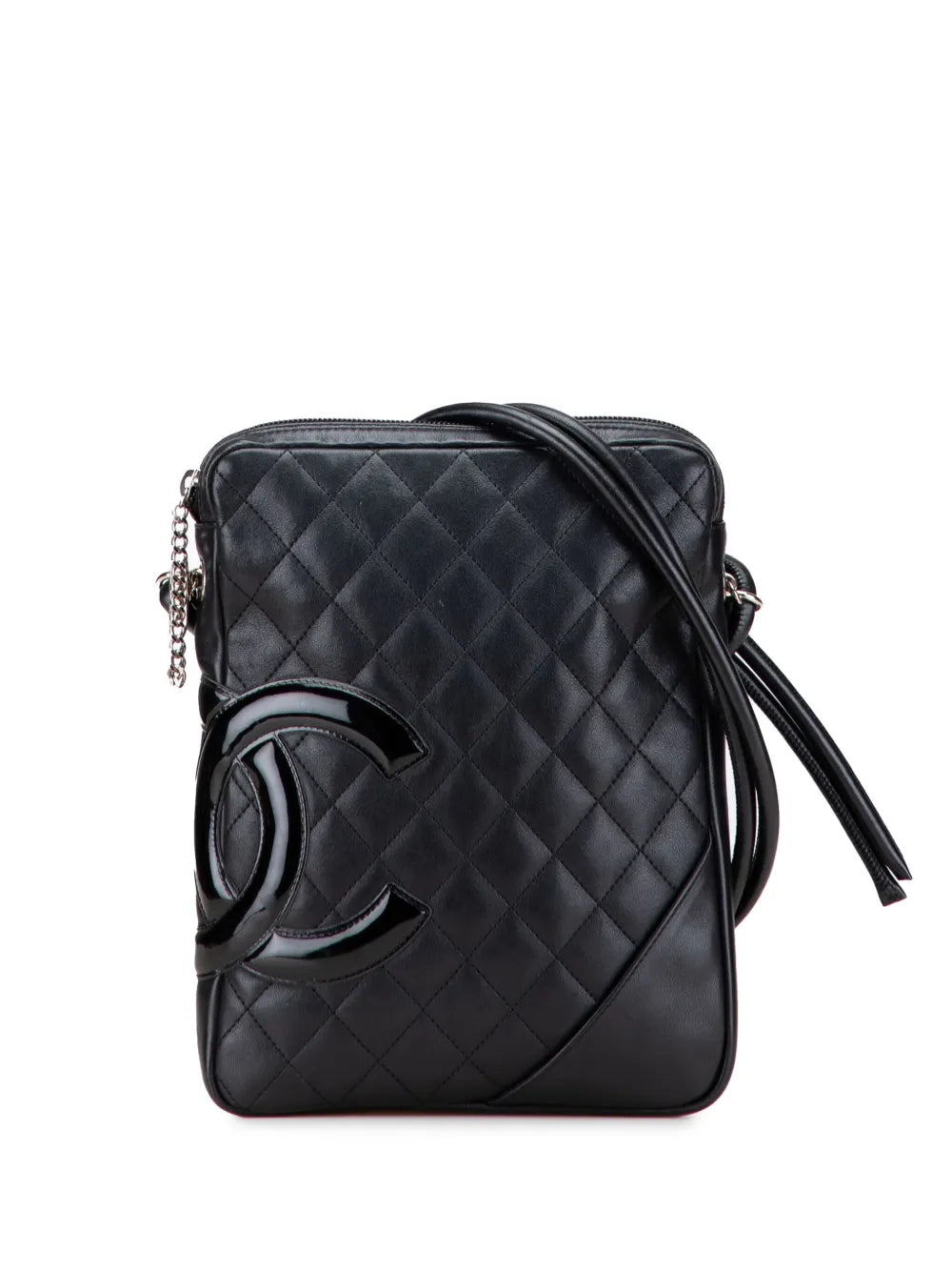 Pre-OwnedCHANEL Pre-Owned2005-2006 Lambskin Cambon Ligne crossbody bag