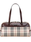 Pre-OwnedBurberry Pre-Owned2000-2017 House Check Canvas shoulder bag