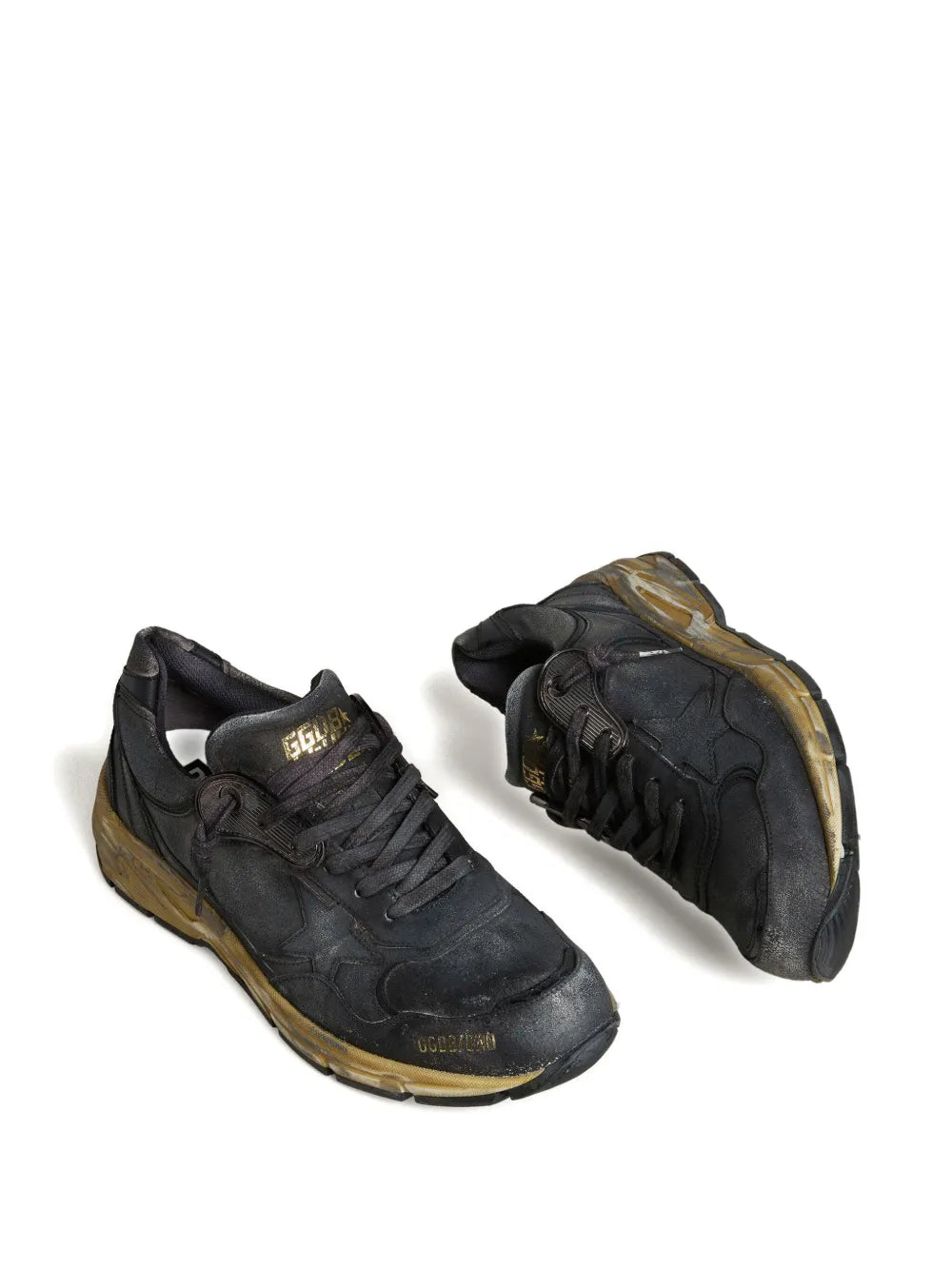 Golden Goose Dad-Star Leather Running Sneakers
