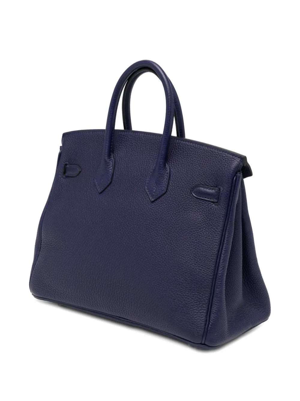 Pre-OwnedHermre-OwnedBirkin 25 Sapphire Togo PHW tote bag