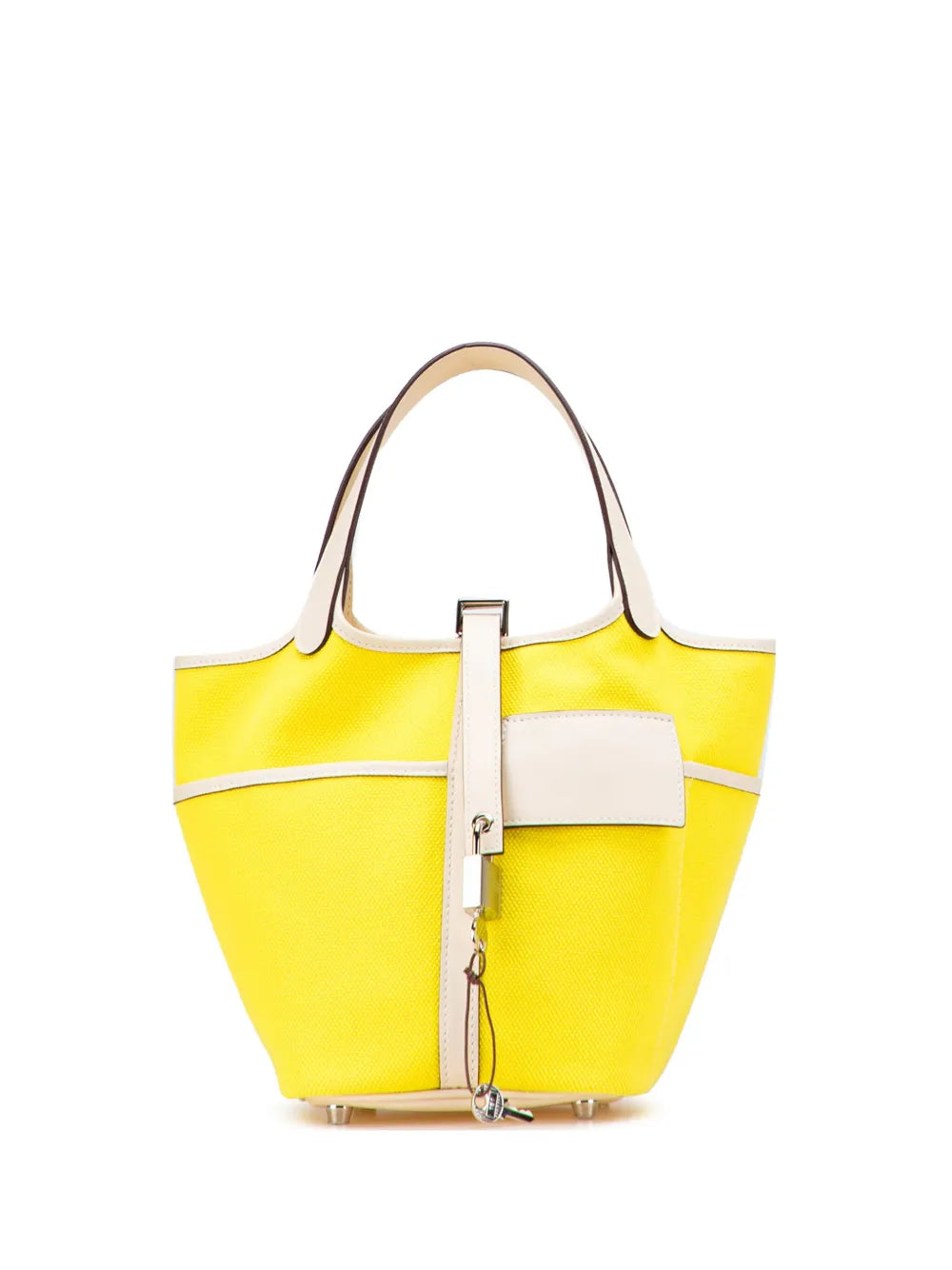 Pre-OwnedHermre-Owned2022 Toile Goeland and Swift Cargo Picotin Lock 18 handbag