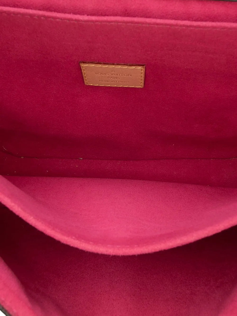 Pre-OwnedLouis Vuitton Pre-Owned2018 Monogram Patches Pochette Metis satchel