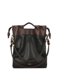 LOEWEchain-detail leather shoulder bag