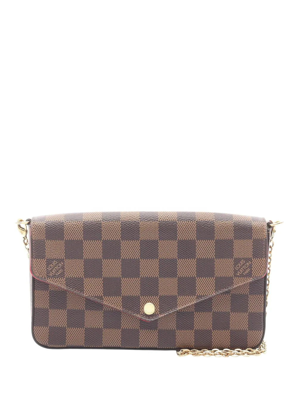 Pre-OwnedLouis Vuitton Pre-Owned2019 Damier Ebene Pochette Felicie crossbody bag