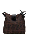 Pre-OwnedFendi Pre-Owned2000-2010 Zucchino Canvas shoulder bag