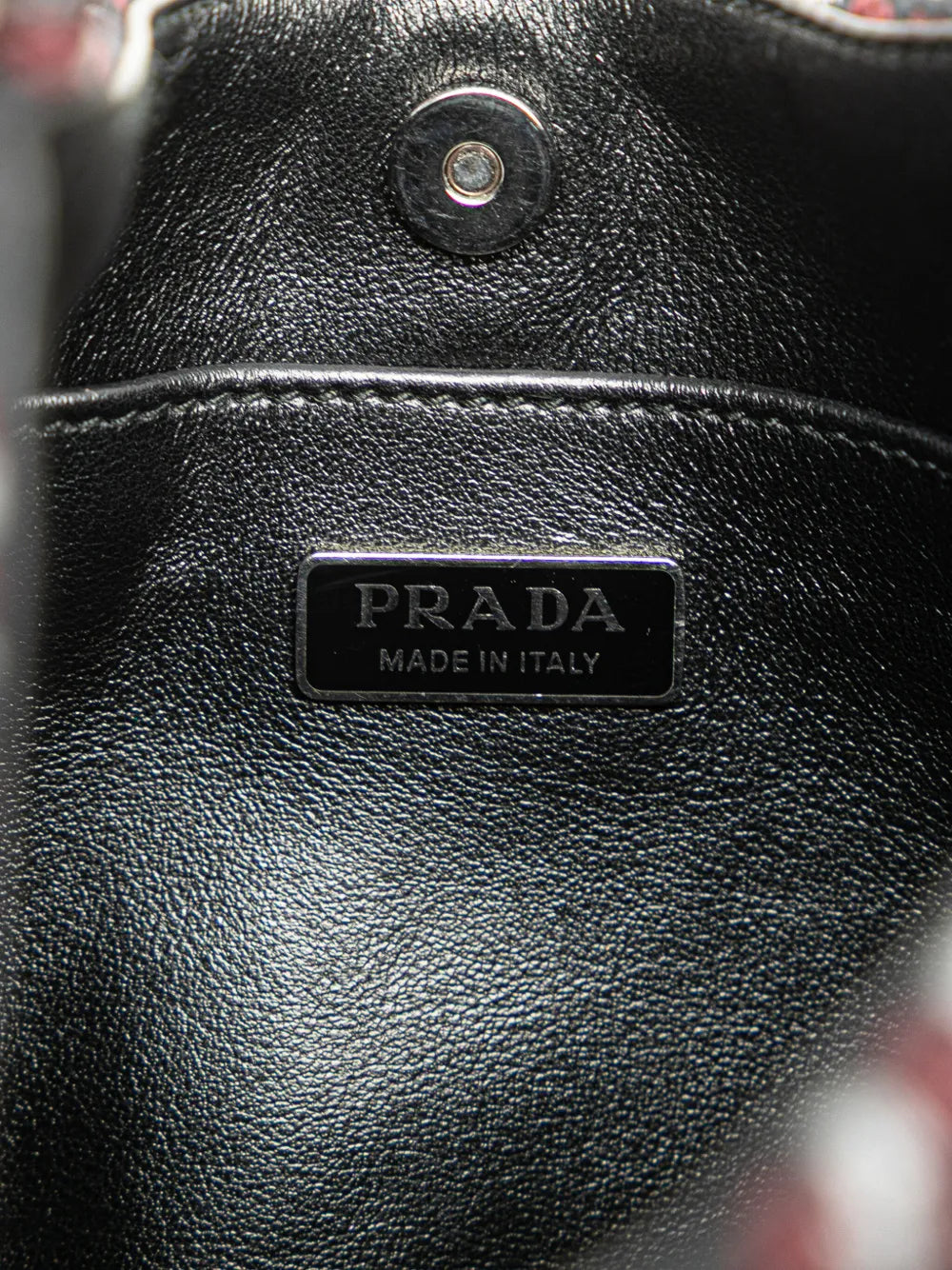 Pre-OwnedPrada Pre-Owned2000-2013 Jacquard Knit Cleo shoulder bag