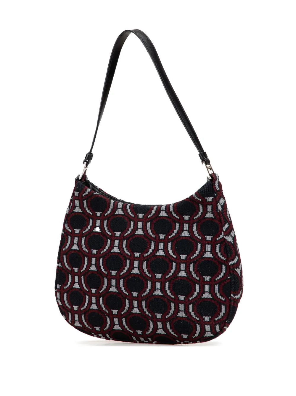 Pre-OwnedPrada Pre-Owned2000-2013 Jacquard Knit Cleo shoulder bag