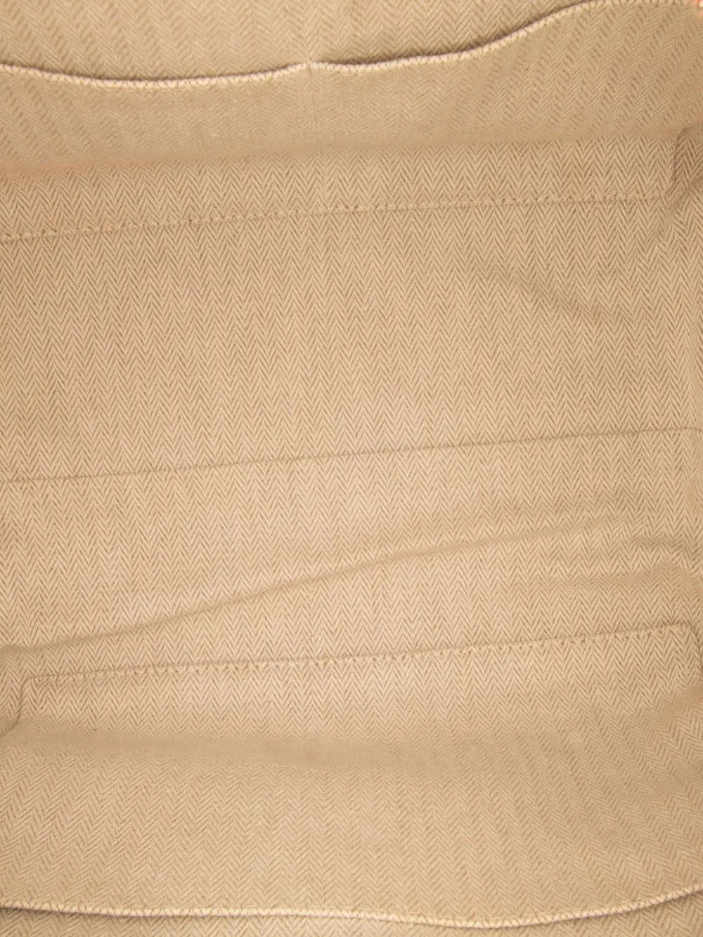Pre-OwnedHerm??re-Owned2021-2025 Large Canvas Bride A Brac Case vanity bag