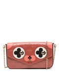 Pre-OwnedLouis Vuitton Pre-Owned2017 Monogram Vernis Pochette Felicie Valentine Dog crossbody bag
