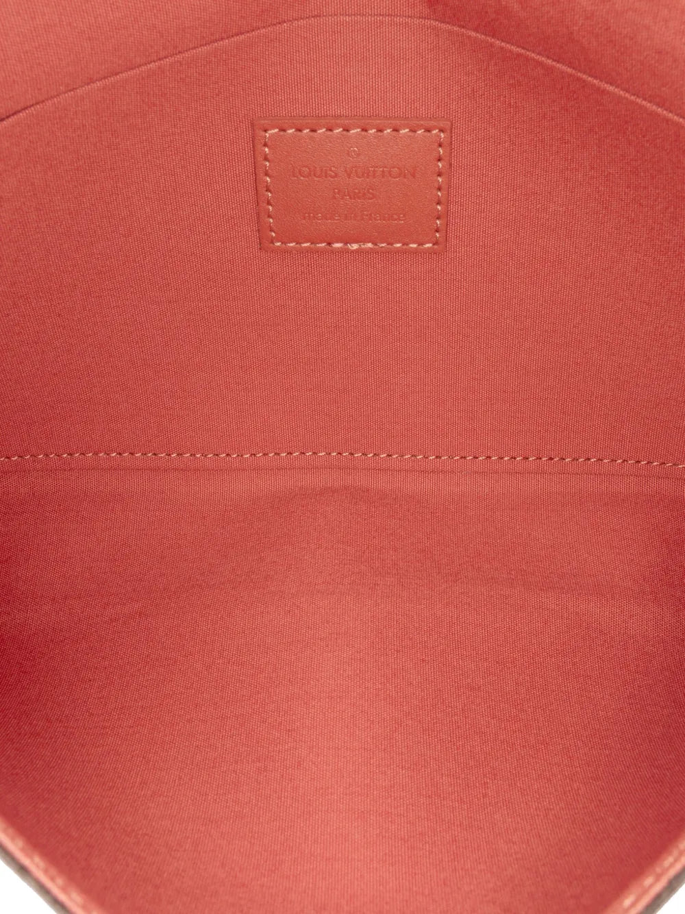 Pre-OwnedLouis Vuitton Pre-Owned2017 Monogram Vernis Pochette Felicie Valentine Dog crossbody bag