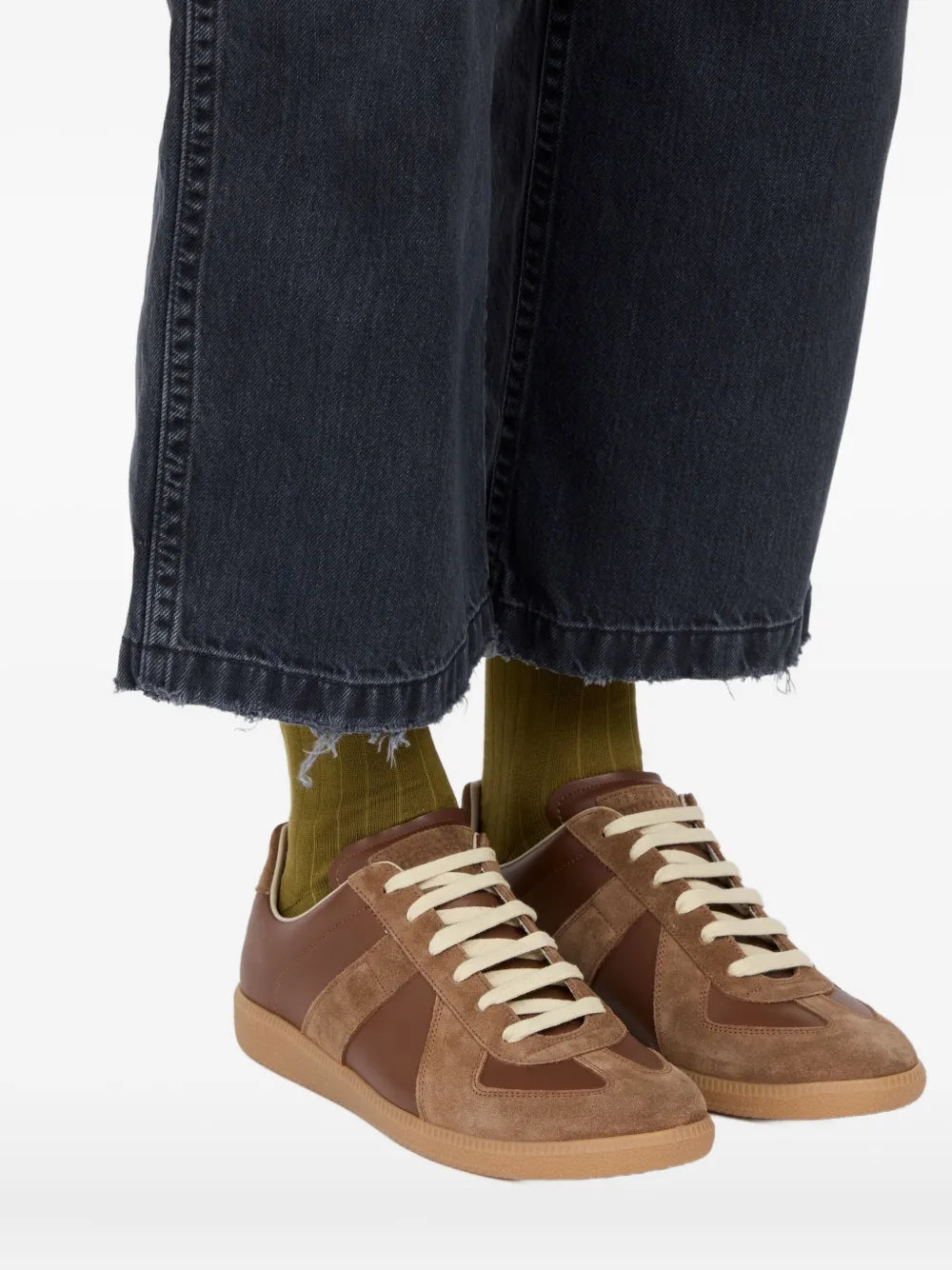 Maison Margiela Replica Leather Sneakers