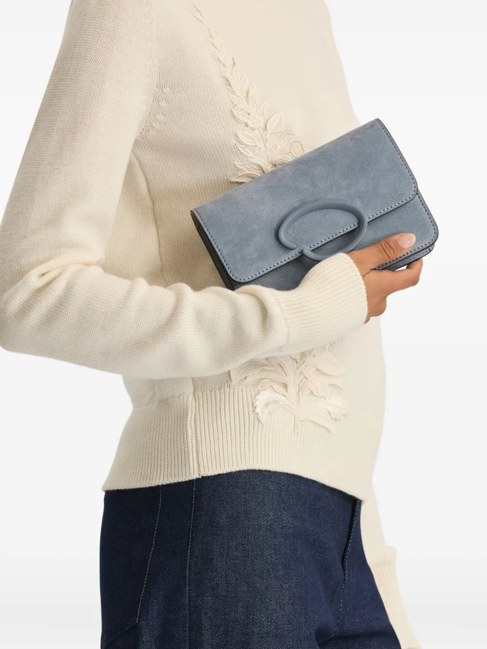 New SeasonOscar de la Renta O Pochette shoulder bag