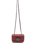 IslaSirena quilted emblem chain shoulder bag