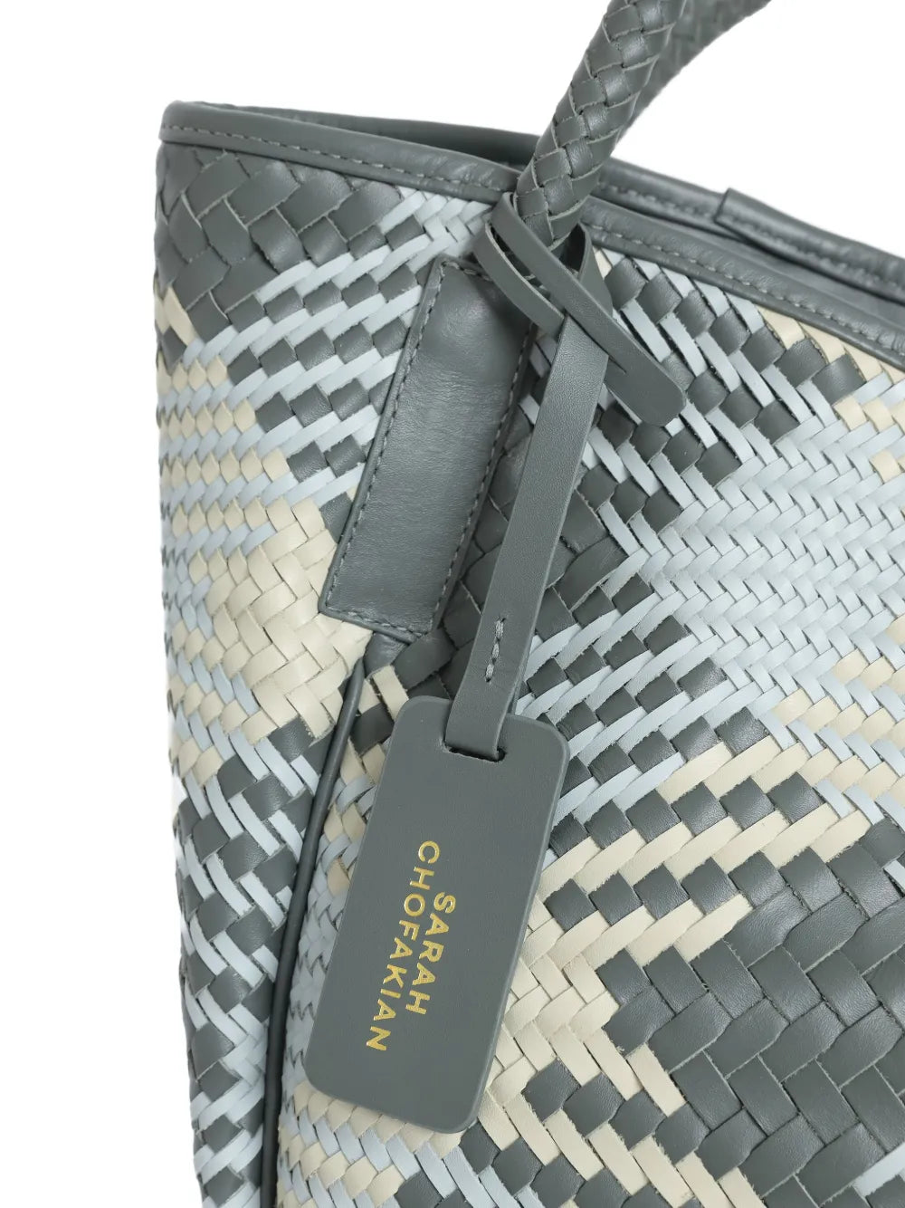 New SeasonSarah ChofakianNougat woven handle shoulder bag