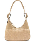 Islawoven embossed shoulder bag
