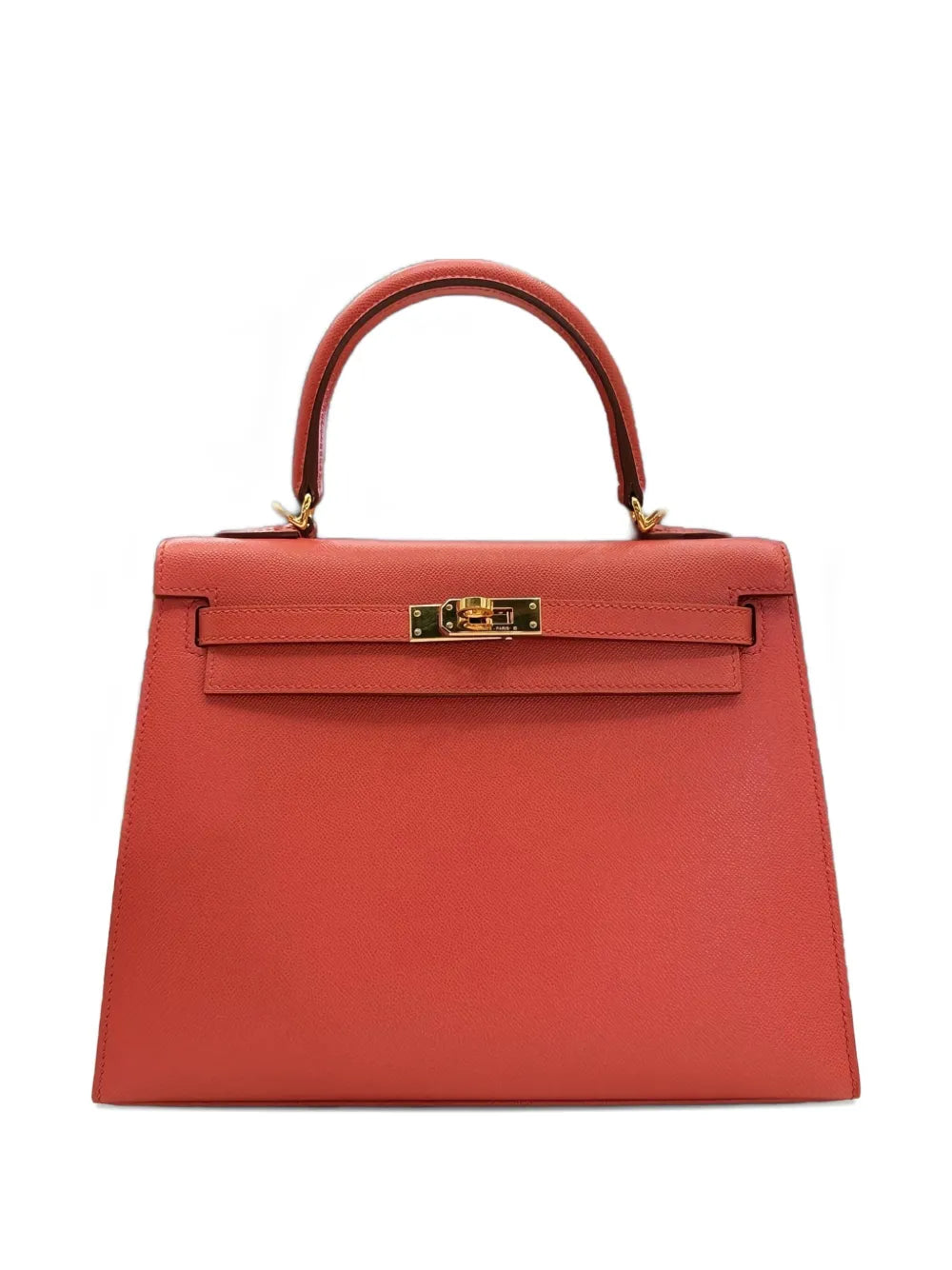 Pre-OwnedHermre-Owned2022 Kelly Sellier 25 Veau Madame gold-hardware handbag