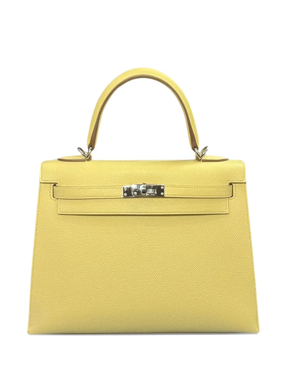 Pre-OwnedHermre-Owned2022 Kelly Sellier 25 Epsom-leather palladium-hardware tote bag