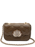 IslaSirena quilted appliqu?chain shoulder bag