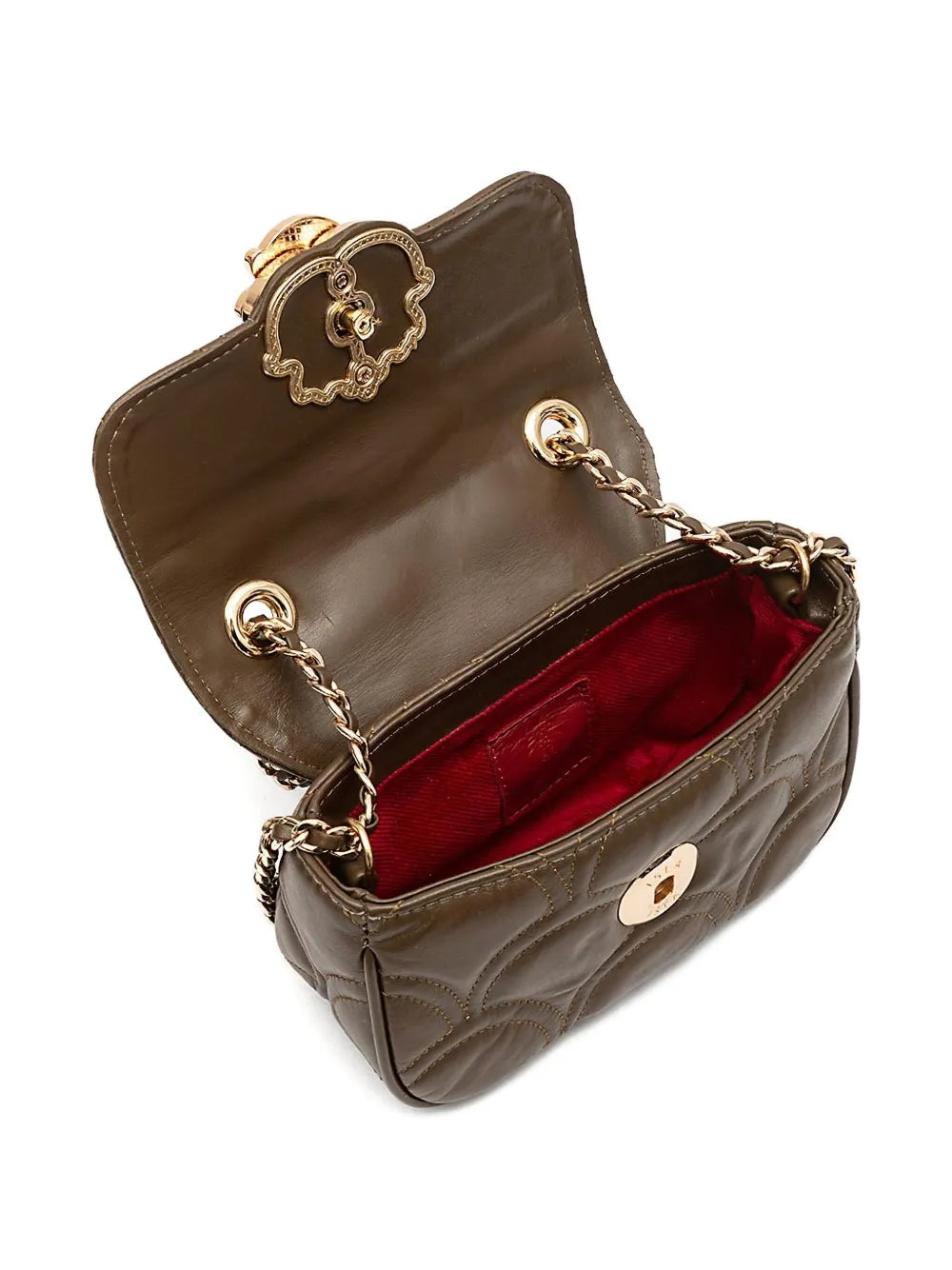IslaSirena quilted appliqu?chain shoulder bag