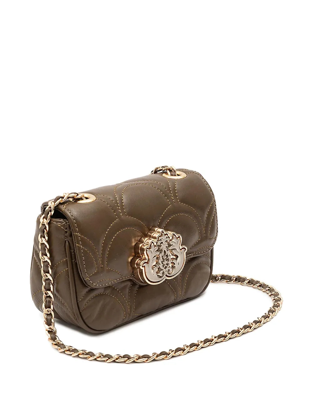 IslaSirena quilted appliqu?chain shoulder bag