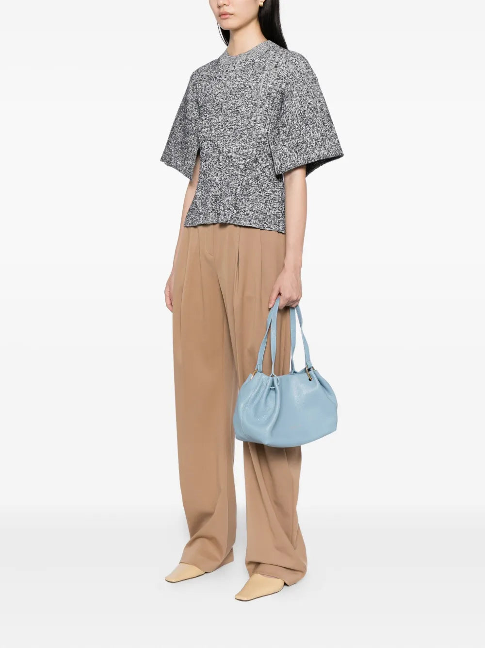 agn? b. logo-print tote bag