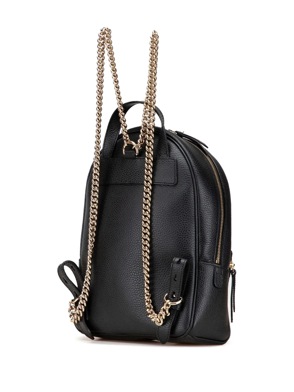 Pre-OwnedGucci Pre-Owned2000-2015 Pebbled Calfskin Soho Chain backpack