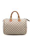 Pre-OwnedLouis Vuitton Pre-Owned2008 Damier Azur Speedy 30 boston bag