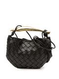 Pre-OwnedBottega Veneta Pre-Owned2021-2025 Baby Lambskin Intrecciato Sardine satchel