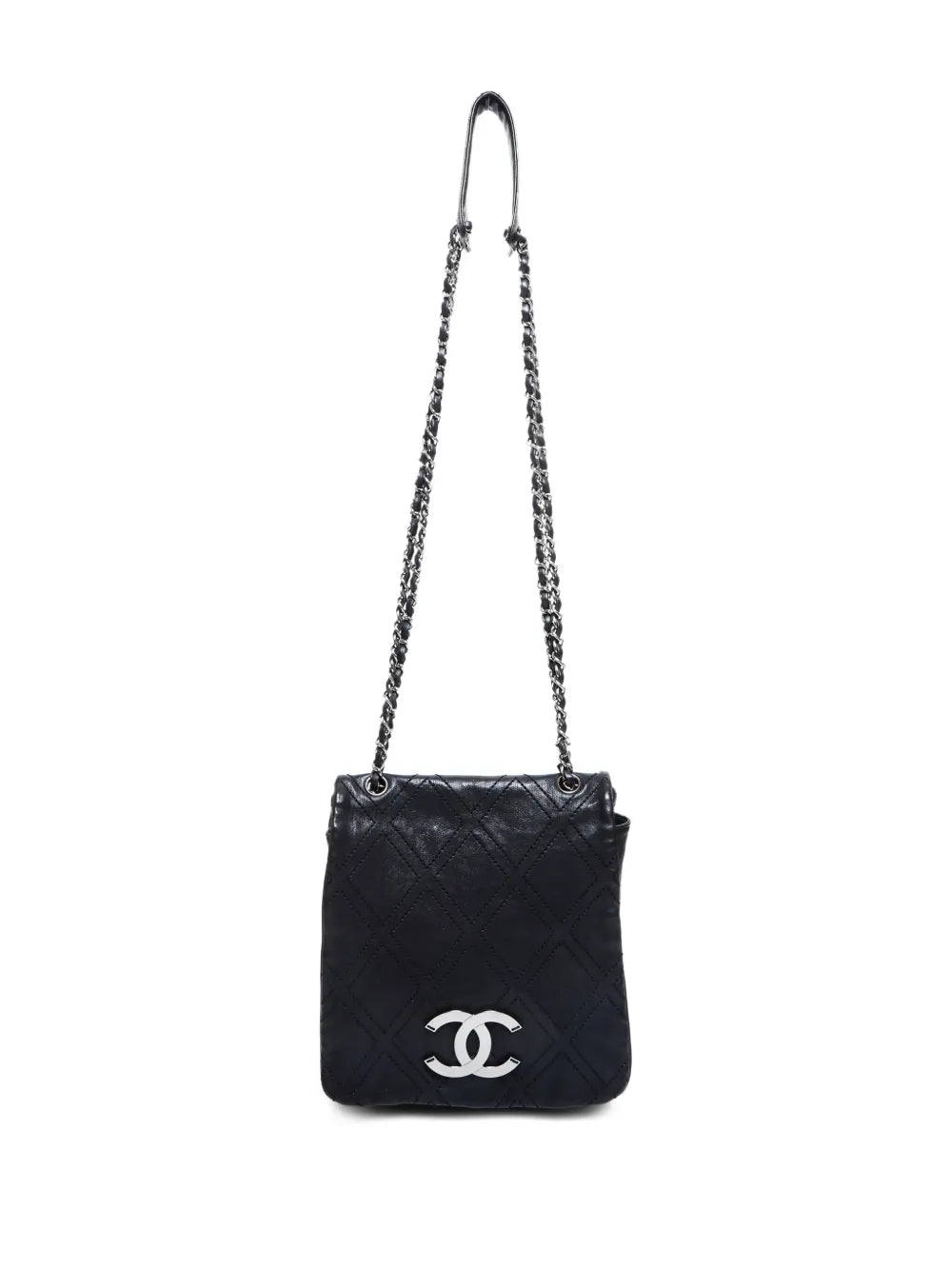 Pre-OwnedCHANEL Pre-Owned 2000-2006 CC diamond-quilted shoulder bag