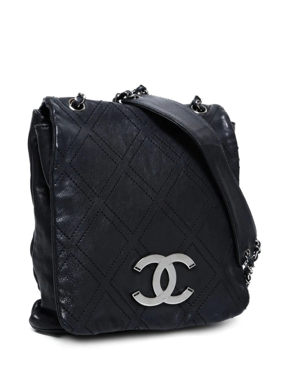 Pre-OwnedCHANEL Pre-Owned 2000-2006 CC diamond-quilted shoulder bag