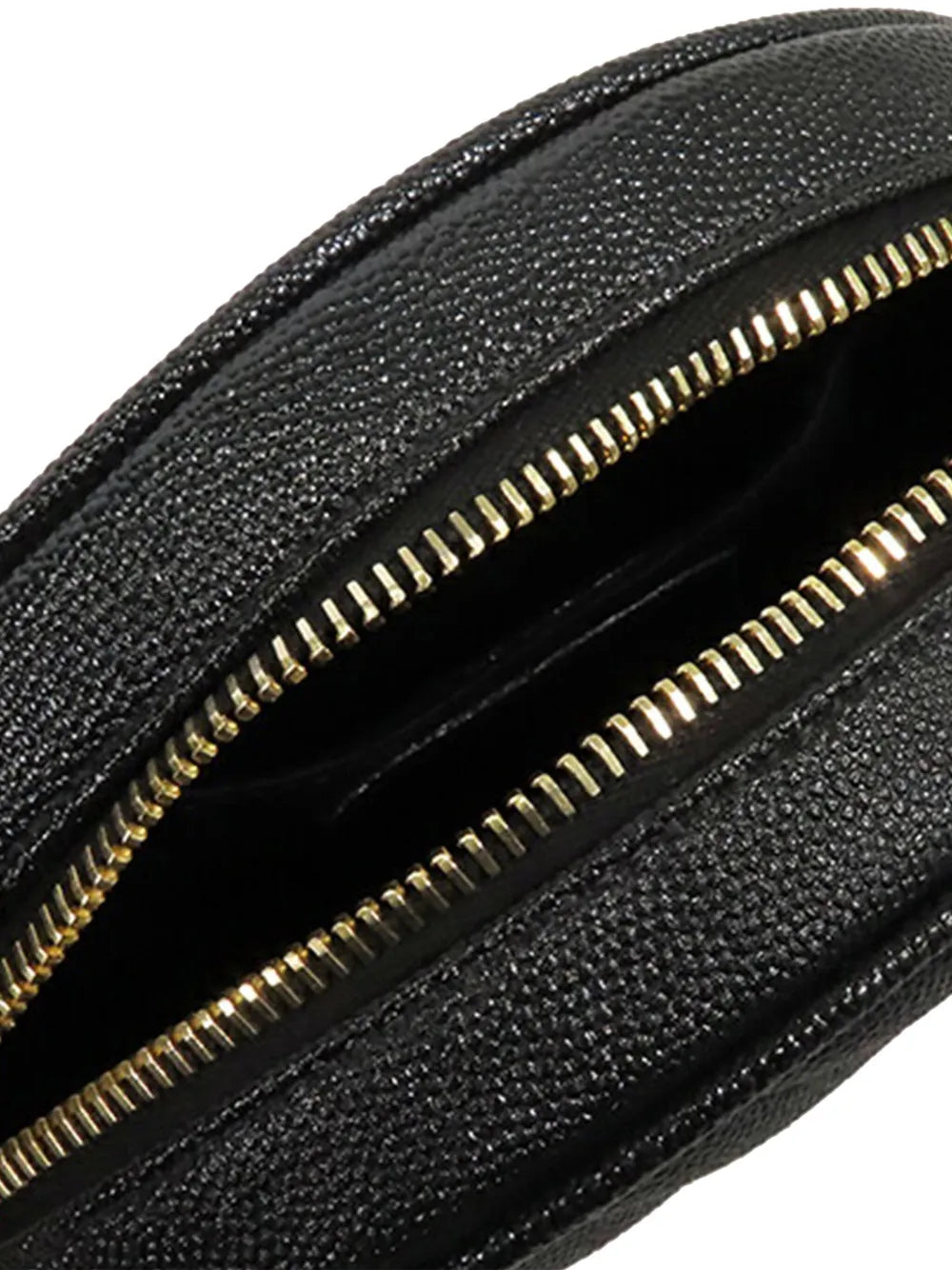 Pre-OwnedSaint Laurent Pre-Owned2013-2025 Grain De Poudre Chevron Round Vinyle Camera Bag crossbody bag