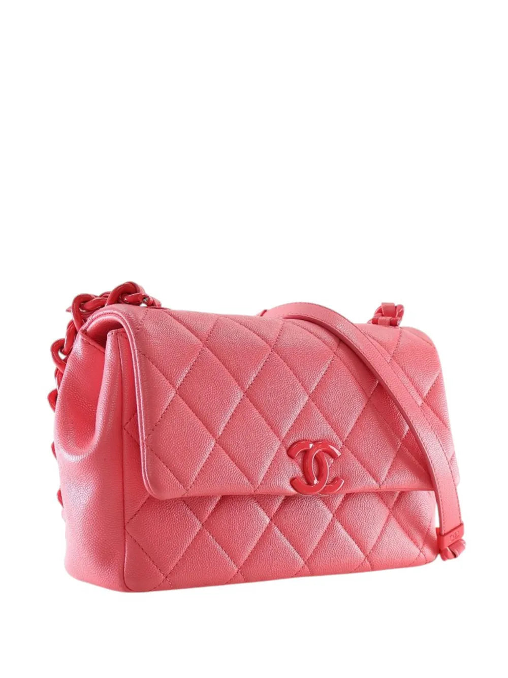 Pre-OwnedCHANEL Pre-Owned2021 Medium Caviar My Everything Flap crossbody bag
