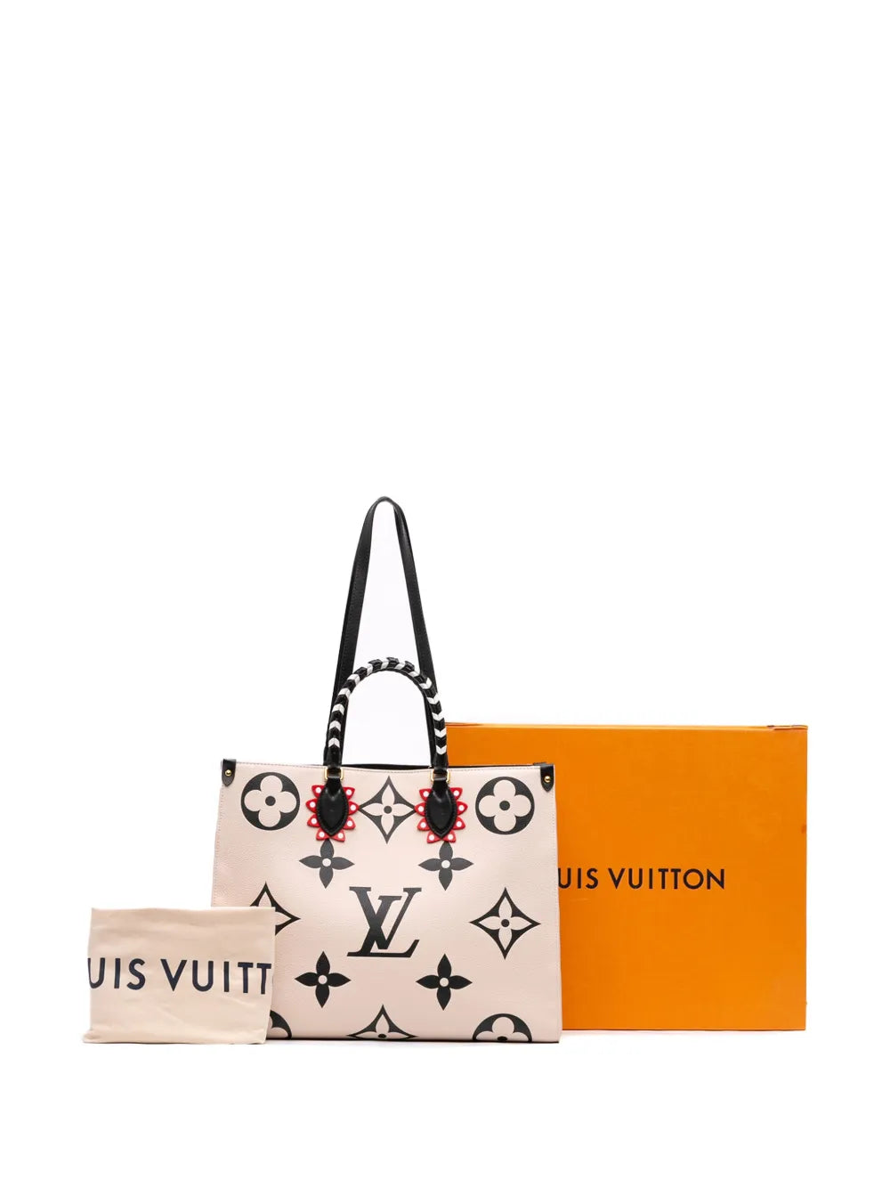 Pre-OwnedLouis Vuitton Pre-Owned2019-2025 Monogram Empreinte Giant Crafty Onthego GM satchel