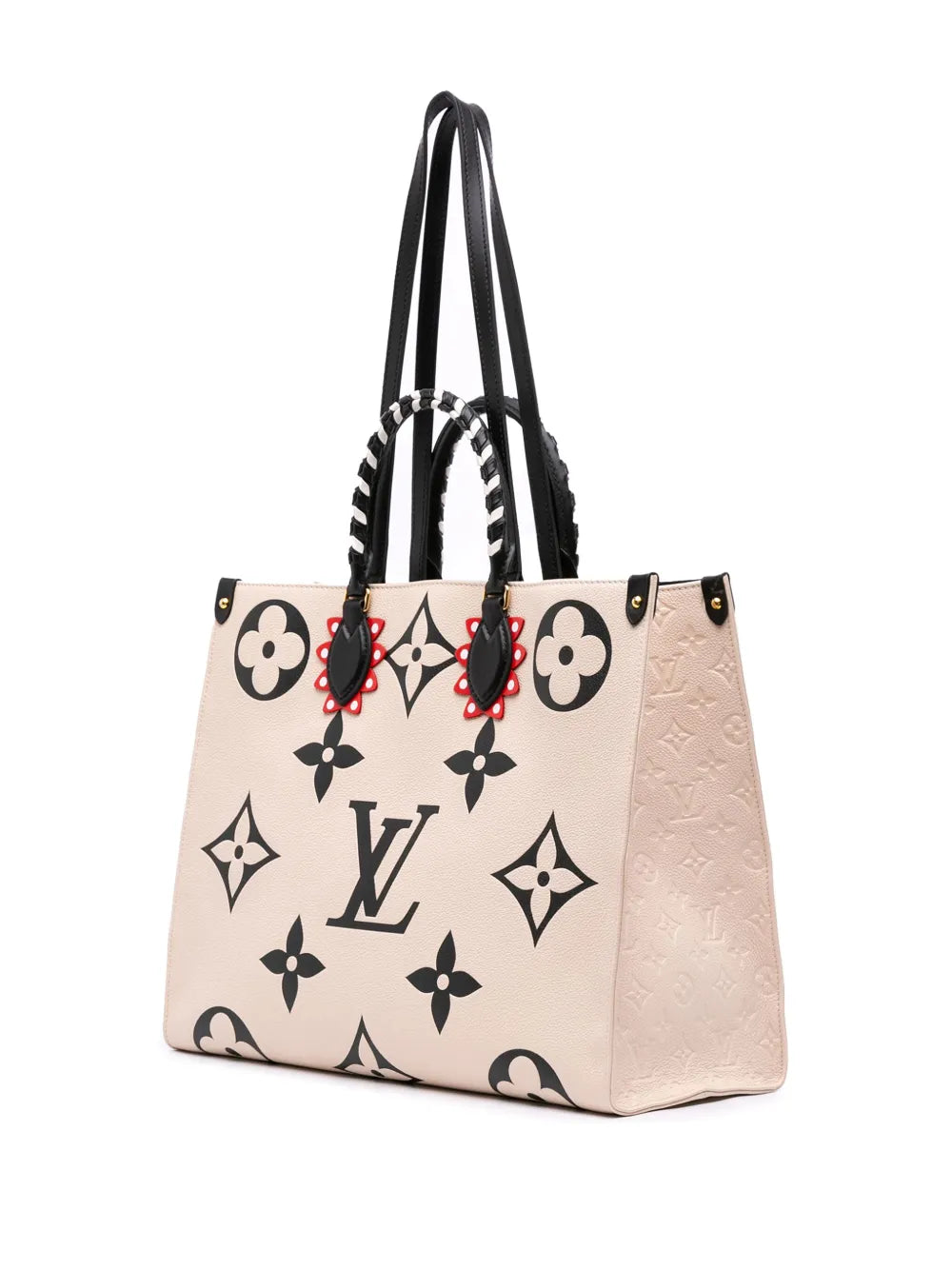 Pre-OwnedLouis Vuitton Pre-Owned2019-2025 Monogram Empreinte Giant Crafty Onthego GM satchel