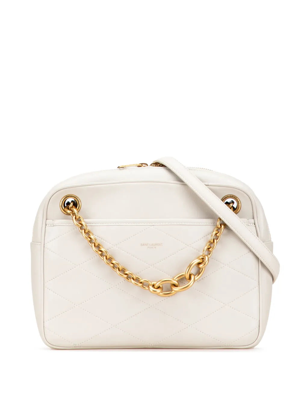 Pre-OwnedSaint Laurent Pre-Owned2021 Quilted Lambskin Le Maillon Chain shoulder bag