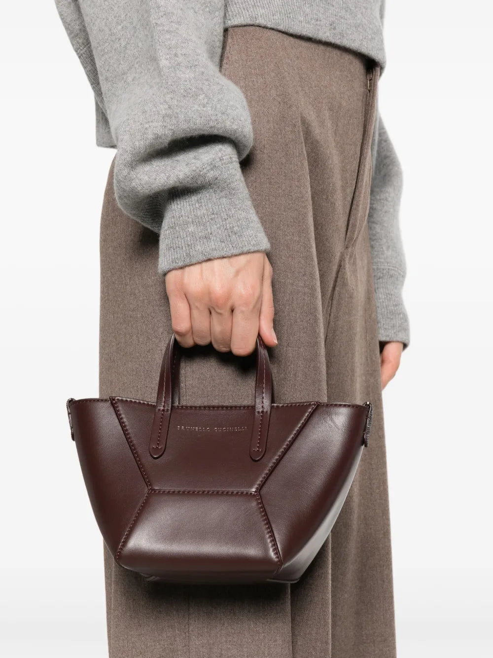 Brunello Cucinellitop handle tote bag