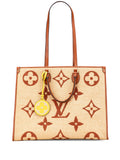 Pre-OwnedLouis Vuitton Pre-Owned2021 Monogram Giant Raffia OnTheGo GM satchel