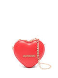 Love Moschinoheart-shape chain-strap cross body bag