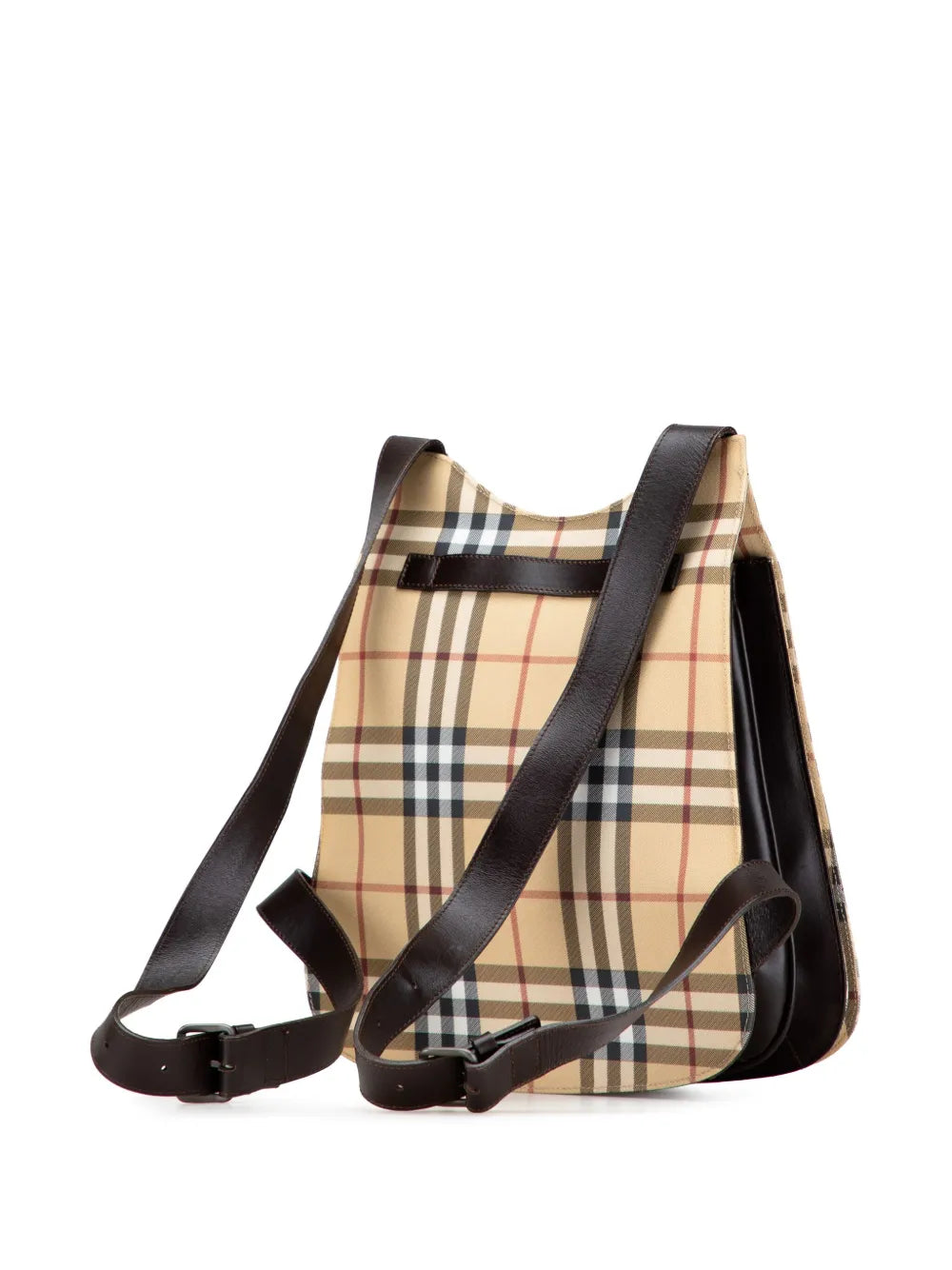 Pre-OwnedBurberry Pre-Owned2000-2017 House Check Coated Canvas backpack